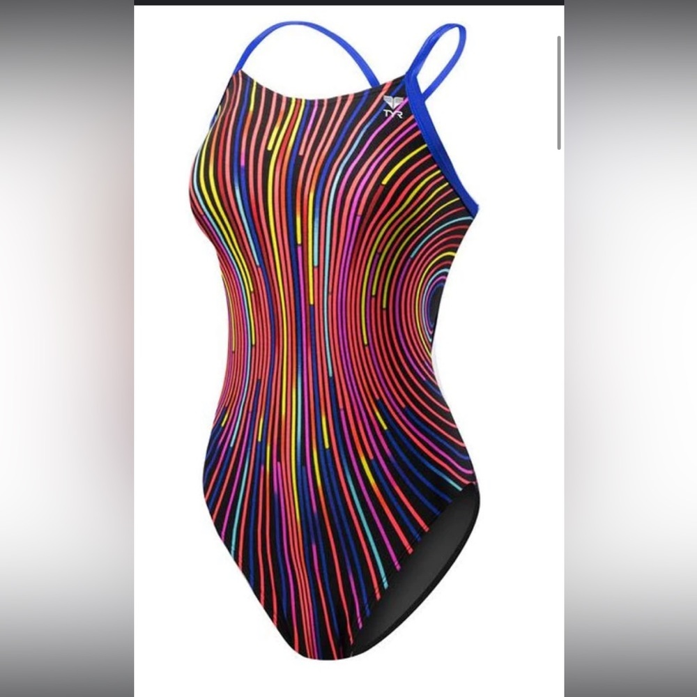 TYR Women's Supersonic Diamondfit Swimsuit Multicolored Size XS/XXS